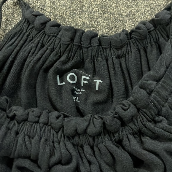 Ann Taylor Loft tank size xl black - Picture 2 of 3